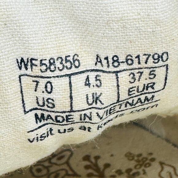 Keds x Rifle Paper Co. Women's Anchor Lourdes Floral Sneakers WF58356 Size 7 - Picture 11 of 11